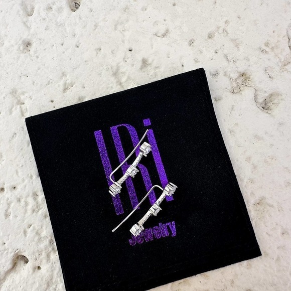 ANGEL EAR CLIMBERS - STERLING SILVER 925 - Picture 3 of 5